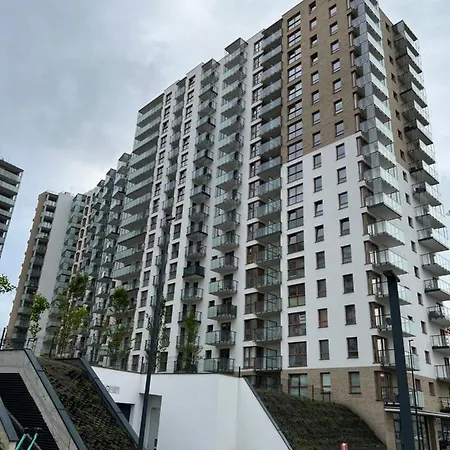 Apartament 12 Piętro, Blisko Morza Z Widokiem Na Apartament Gdańsk